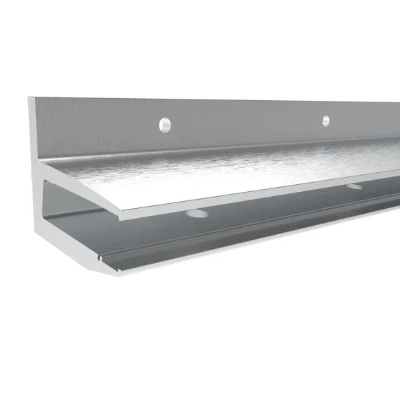Aluminiowa daszka szklana profil +10°