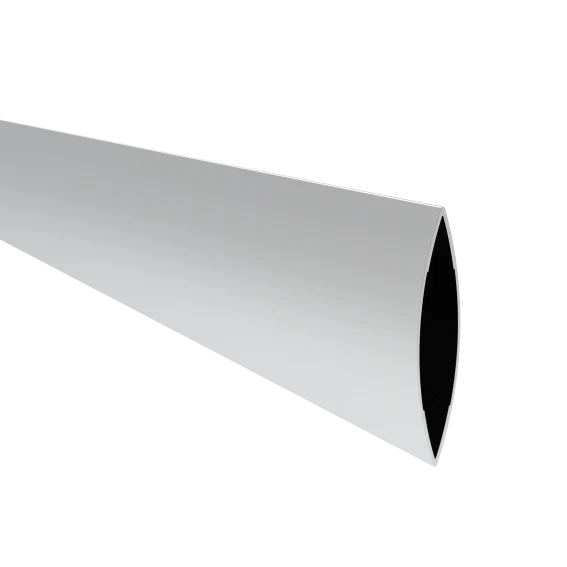 Aluminiowa żaluzja ogrodzeniowa owalna 20x100-6000mm