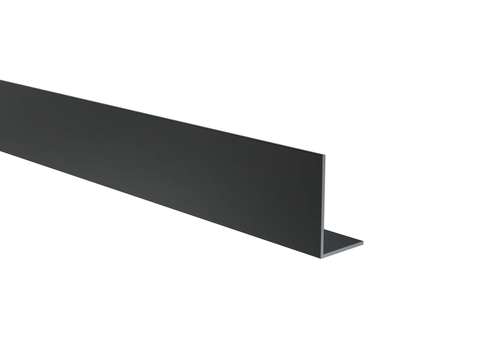 Aluminiowy profil końcowy bramy