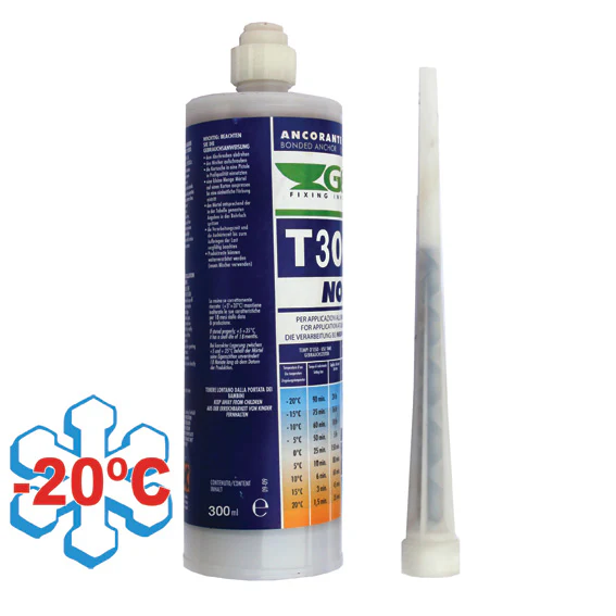 Kotwa chemiczna 300ml, -20°C żywica vinyloestrowa