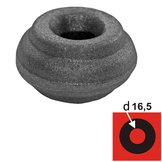 Nasadka D40x22mm, otwór d16,5mm