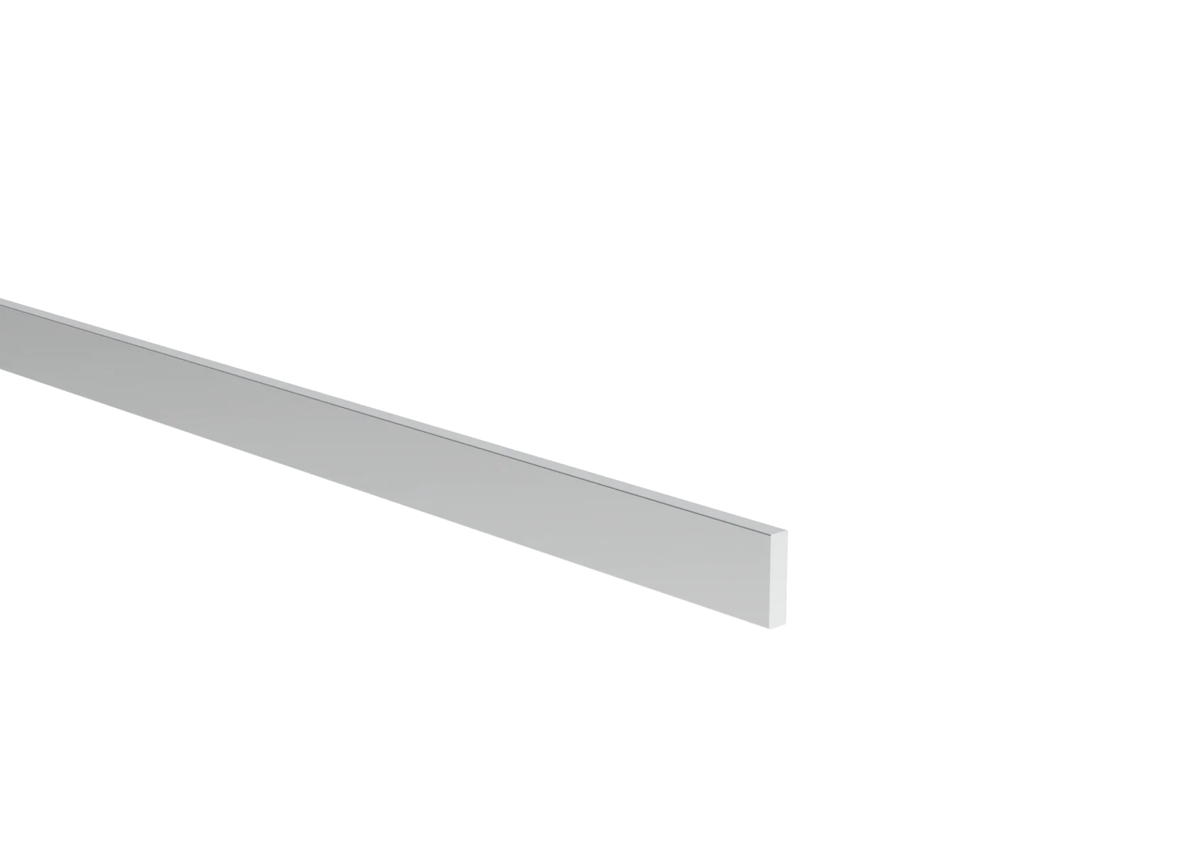 Płaski pręt aluminiowy