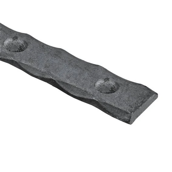 Plaskownik zdobiony nitowany P/002-30x5, L3000, a1