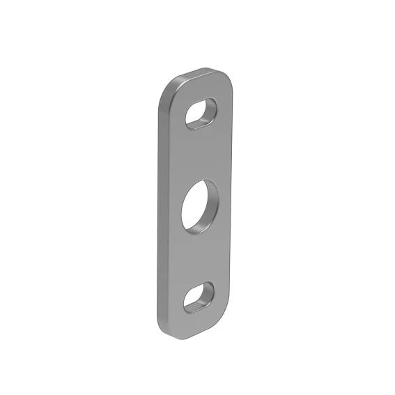 Płyta do regulowanych zawiasów, 30x90x5mm, INOX