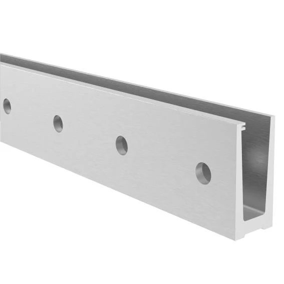 Profil balustrady szklanej Al