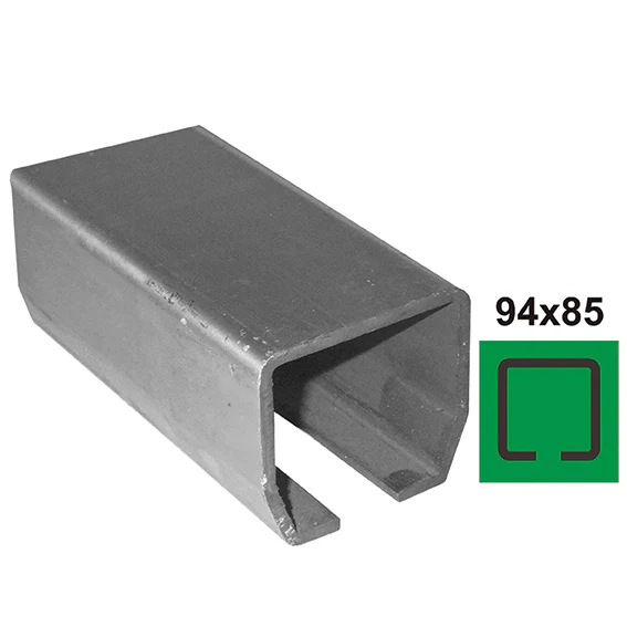 Profil do bramy przesuwnej Fe, 94x85x5mm, L3m - Image 2