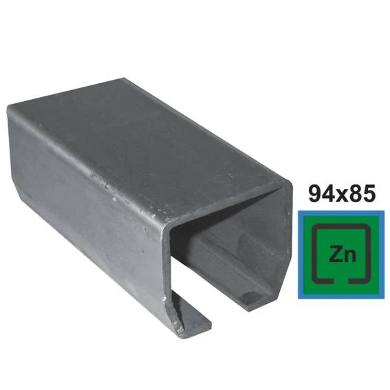Profil do bramy przesuwnej Zn, 94x85x5mm, L3m - Image 2