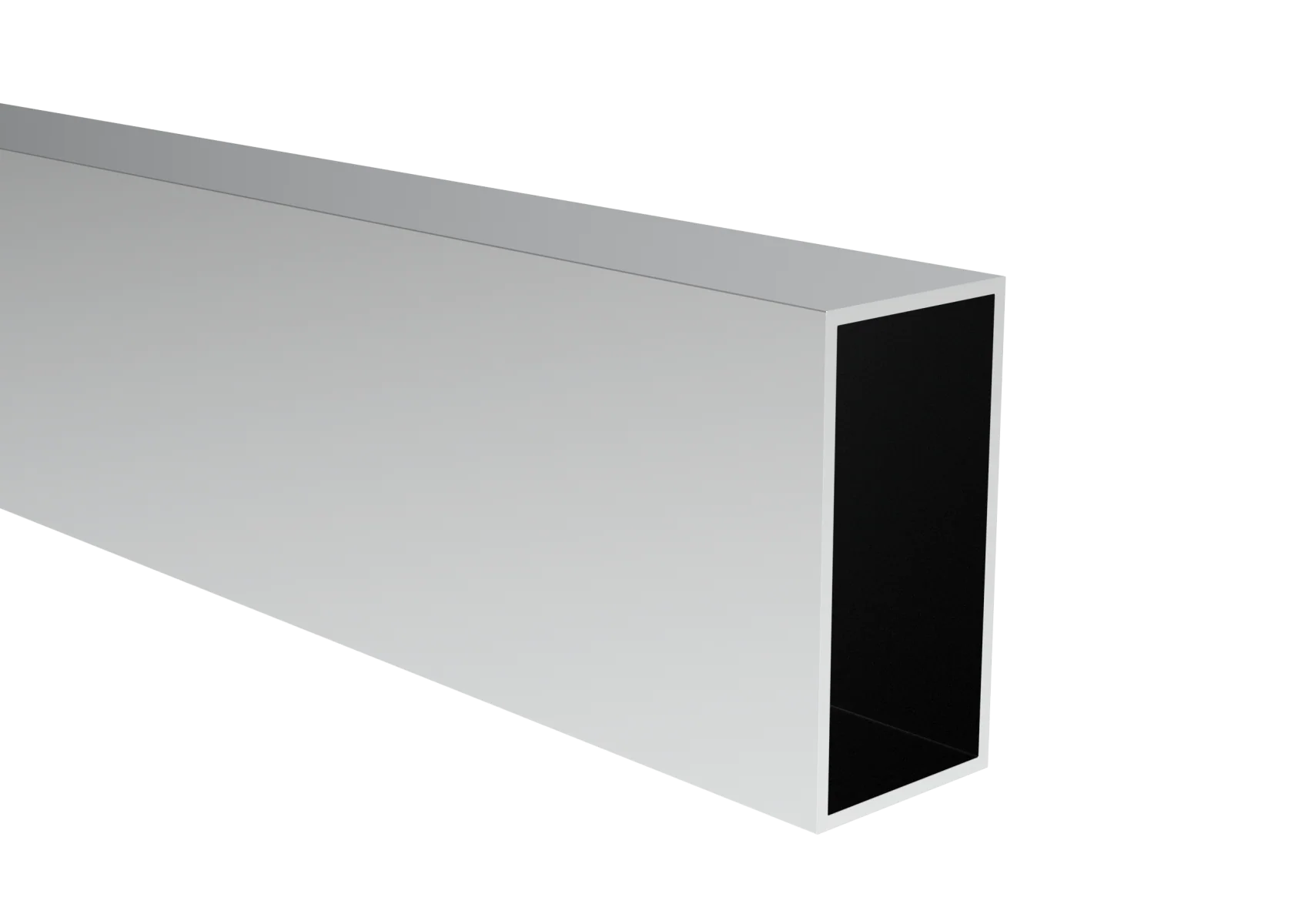 Prostokątny profil aluminiowy