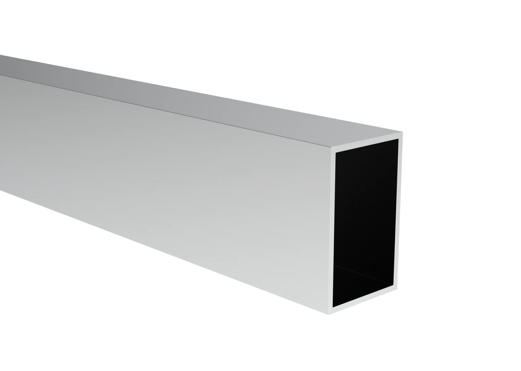 Prostokątny profil aluminiowy