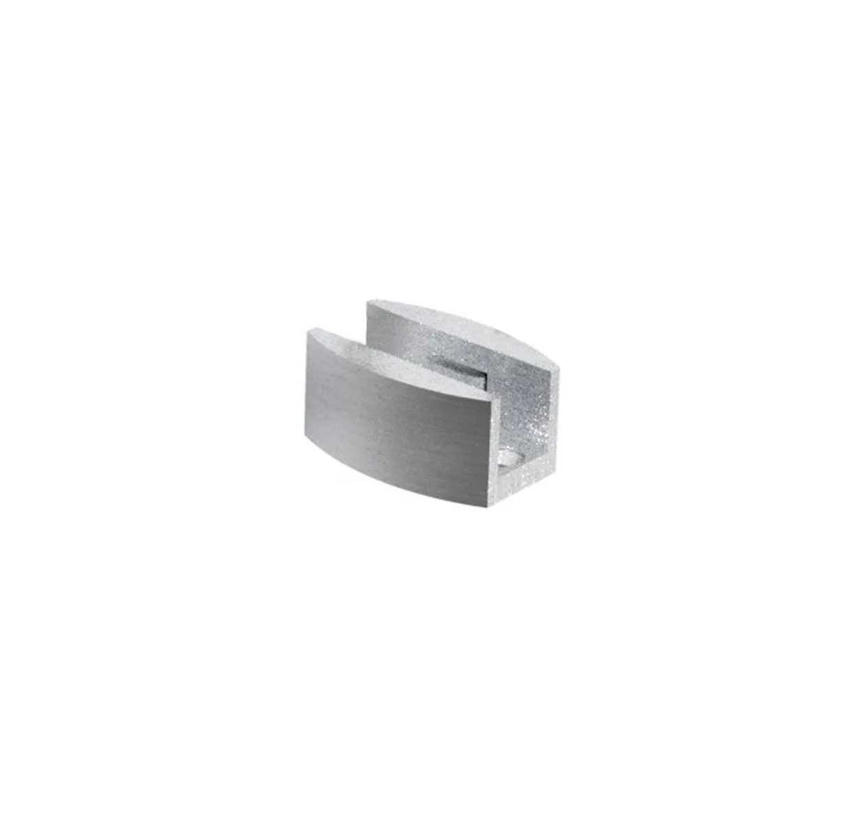 prowadnica AISI304, szkło t 8,10,12mm