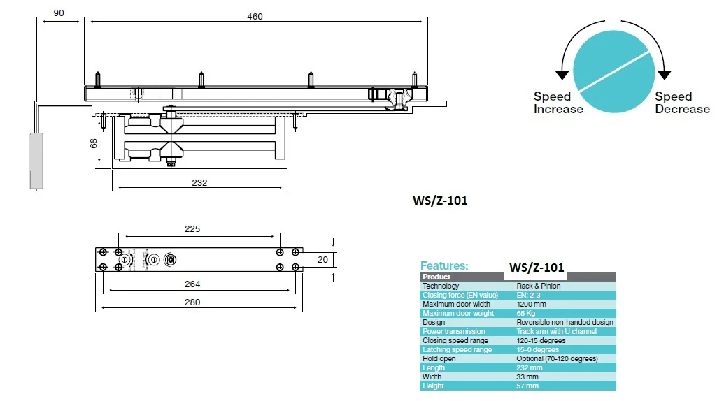 Samozamykacz chowany hydraulika - Image 2