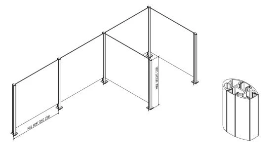 Słupek aluminium - kat R - Image 7