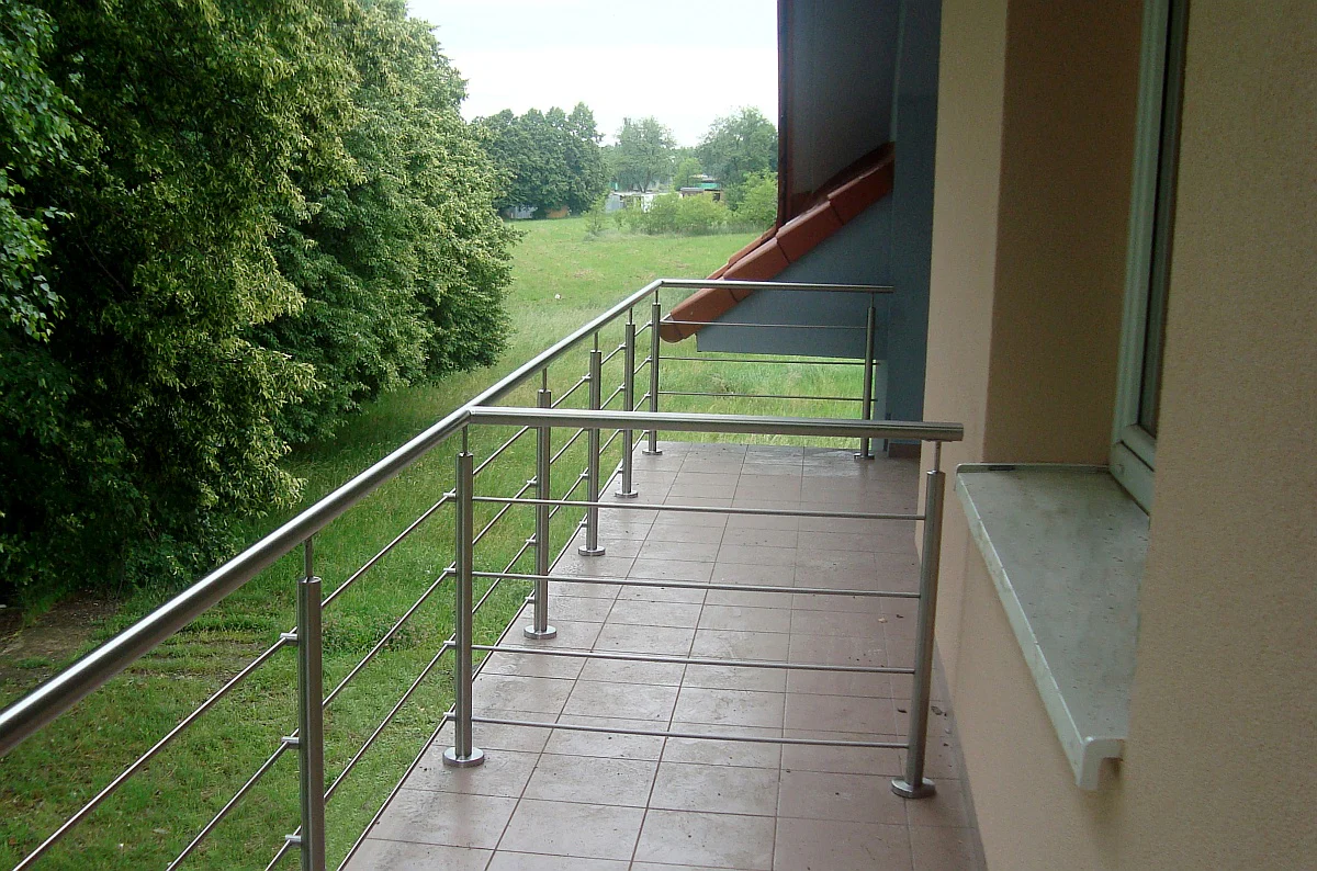 Stal nierdz-Uchwyt poręczy  płaski - Image 3