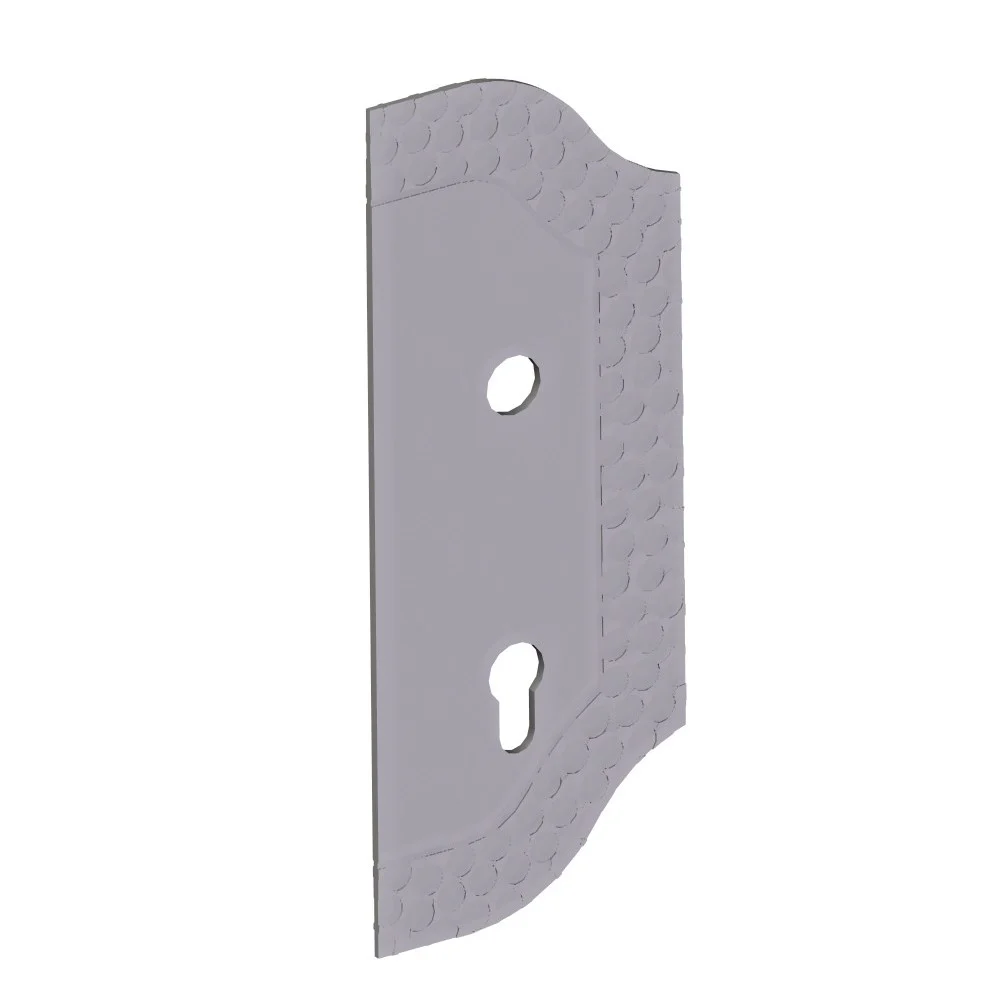 Szyld zdobiony prawy 265x105, t3, a90, d19mm