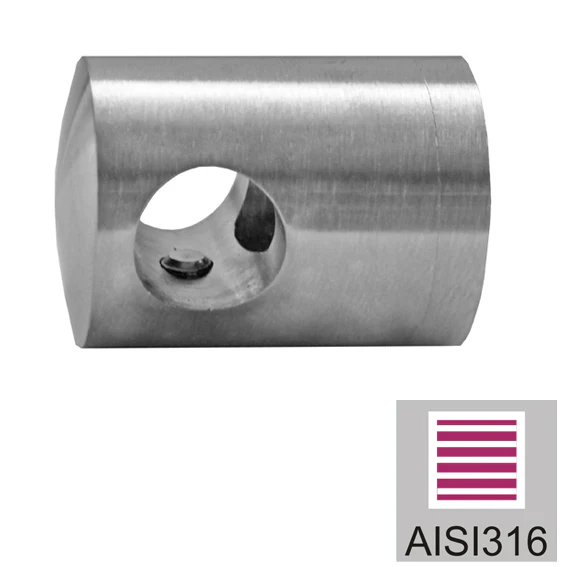 Uchwyt przelotowy AISI316, d10/40x40x2mm