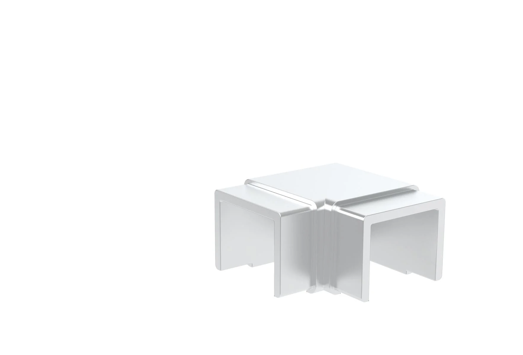 Uchwyt-uchwyt szkła-kolano aluminiowe - Image 2