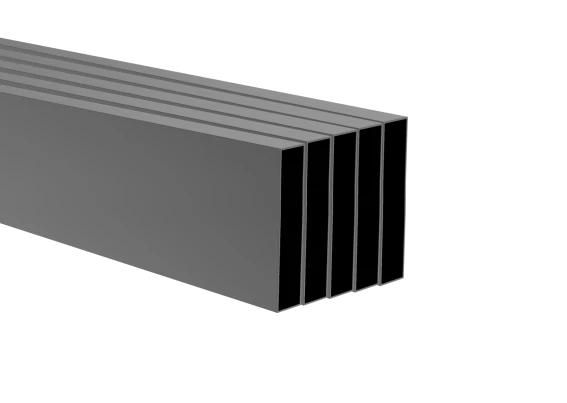 Wypełnienie ogrodzenia aluminiowego 20x100 - 5x3,0 m – Antracyt RAL 7016