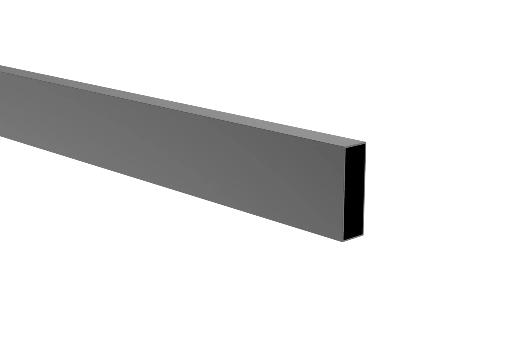 Wypełnienie ogrodzeniowe aluminiowe 20 x 60 – 7,0 m – Antracyt RAL 7016