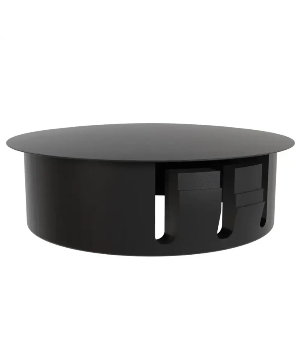 Zaślepka do AL profilu - czarna, PVC, D33mm