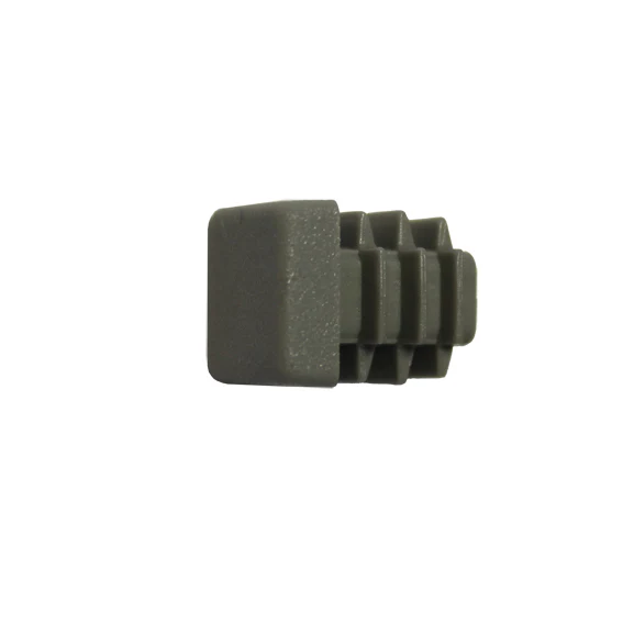 Zaślepka -szara PVC, 12x12mm