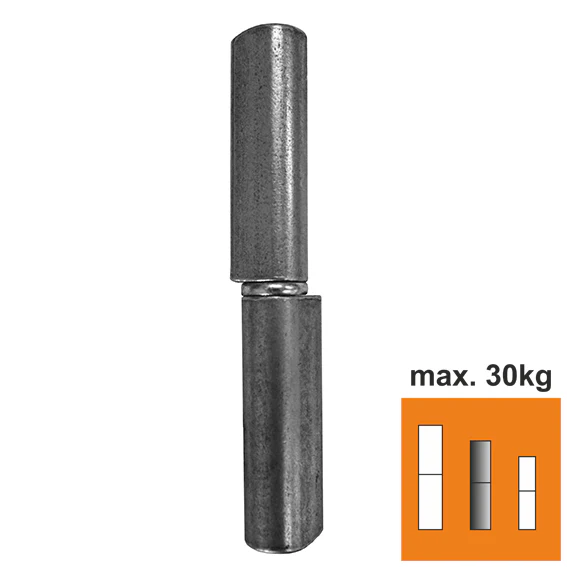 Zawias regulowany D16, L120mm - Image 2