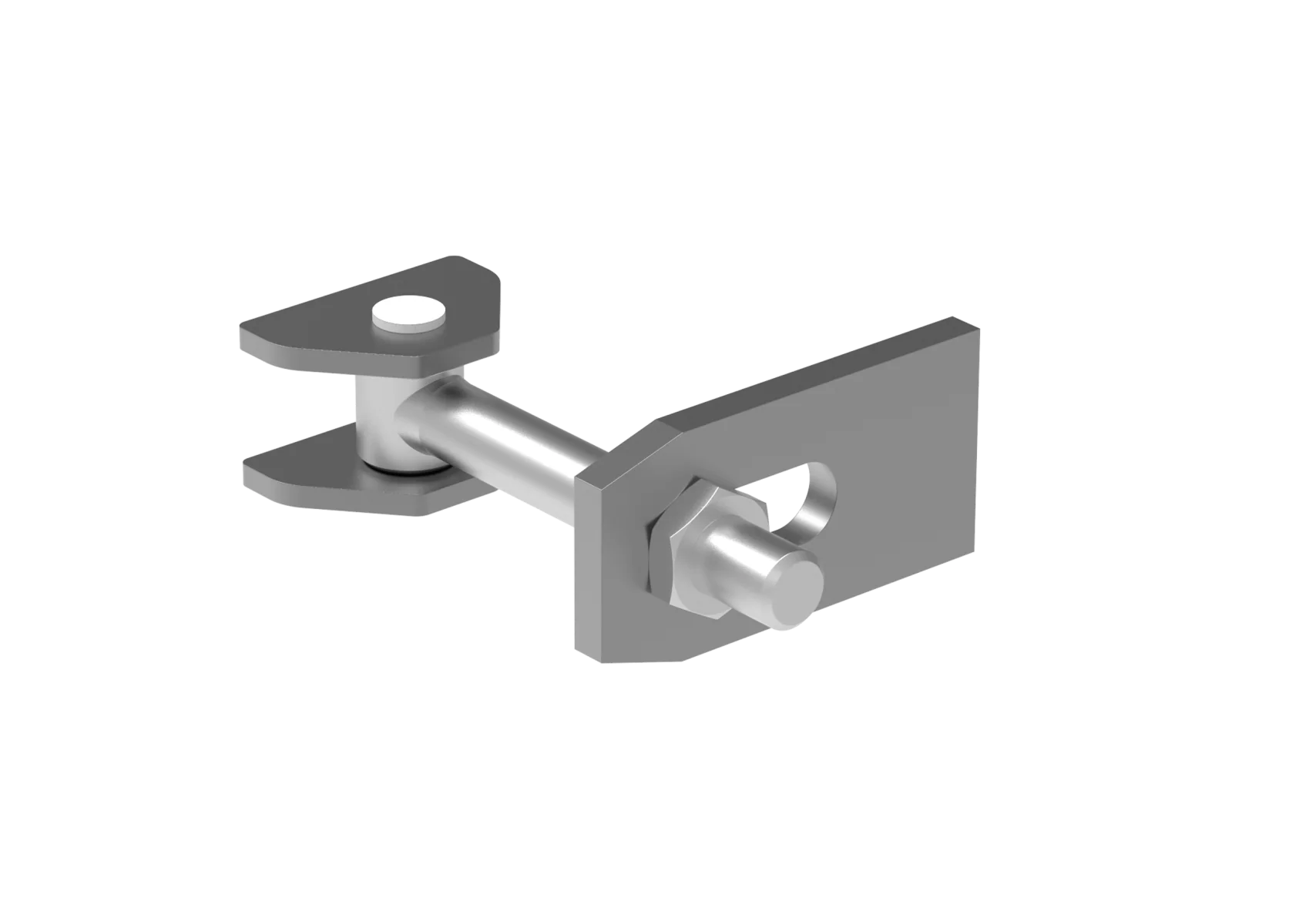 Zawias regulowany INOX, 180°, M20