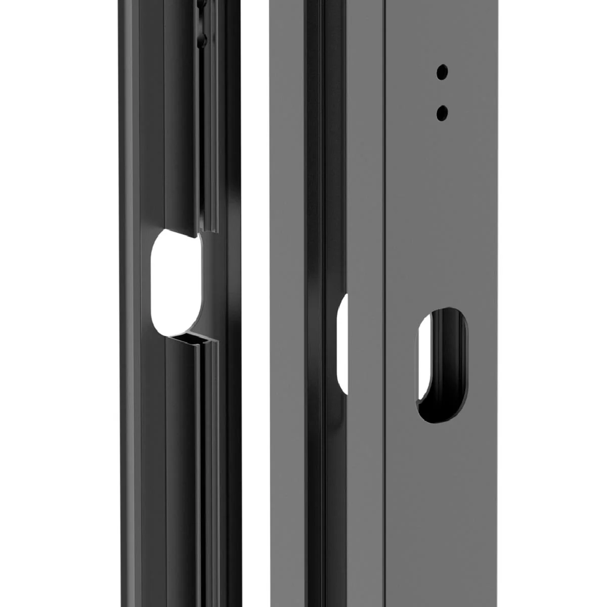 Zestaw aluminiowego słupka 50x60 i osłony dla części zamkowej - 1850mm - Image 4